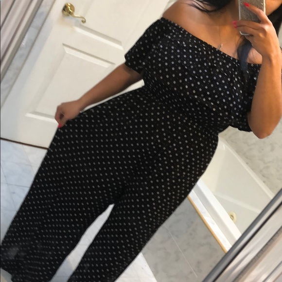Last 1! 1X, 2X & 3X OFF SHOULDER JUMPSUIT - Picture 6 of 8